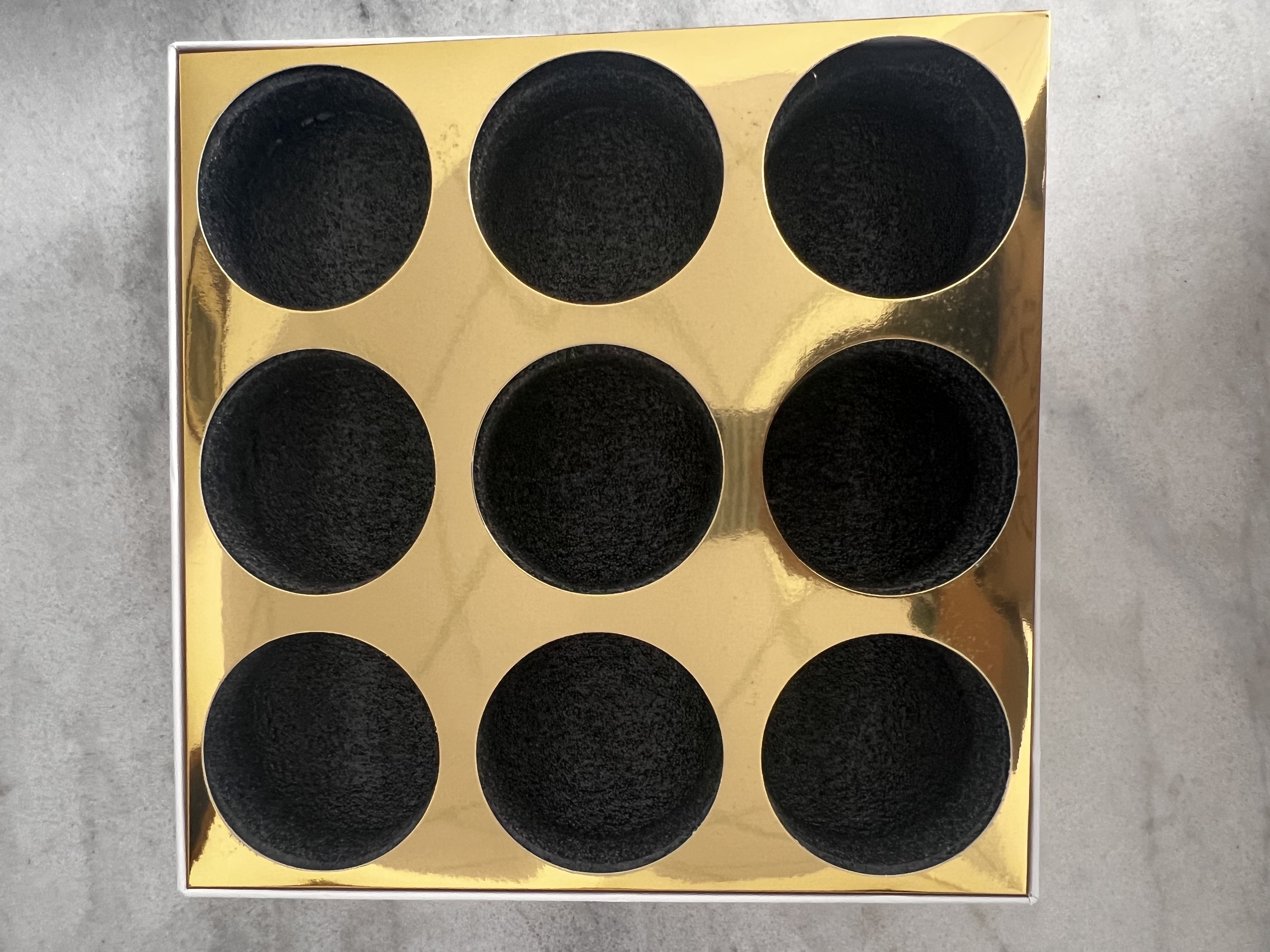 Lid and Base Box with Insert for Tea and Accessories